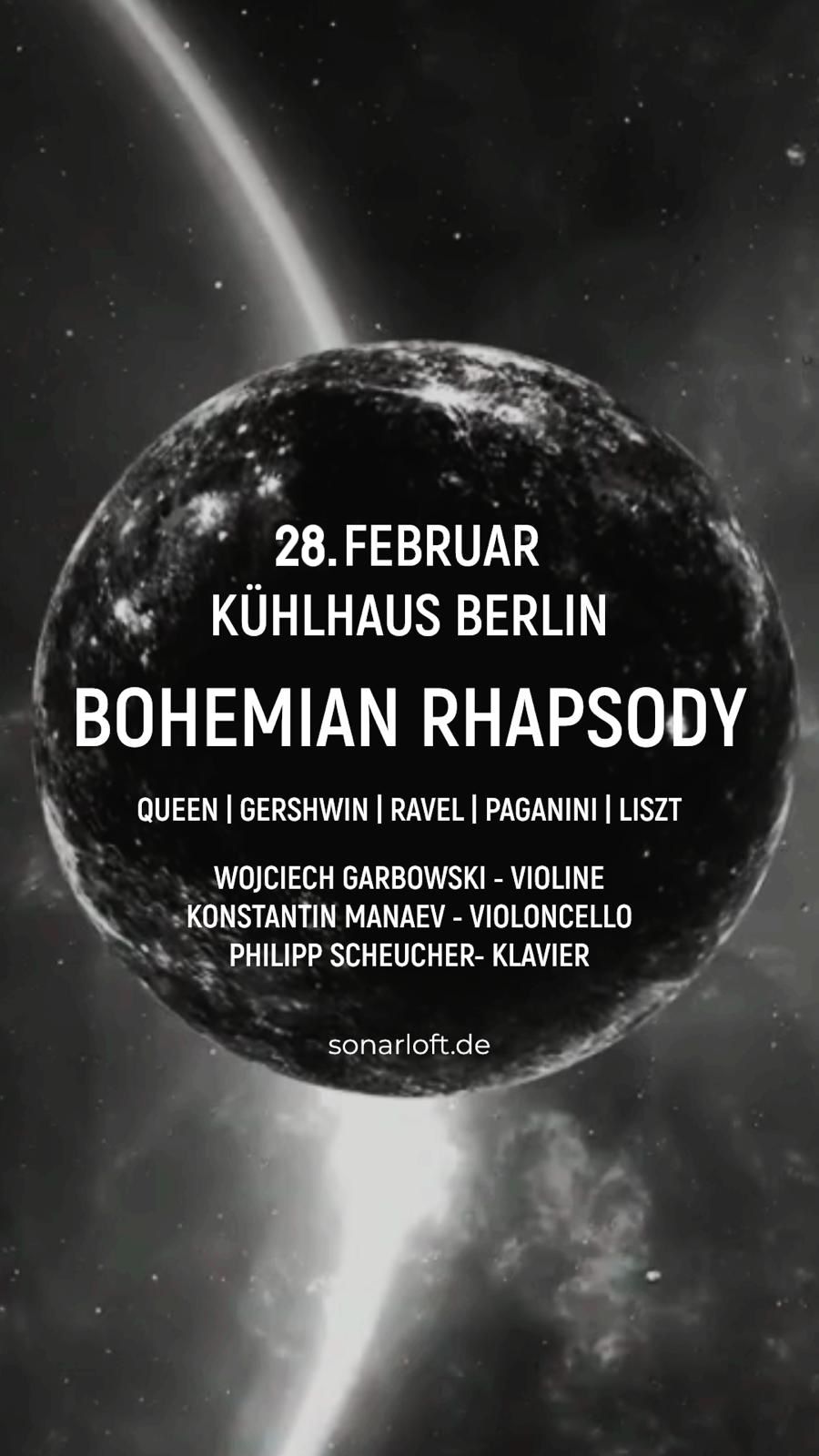 28/02/2026 – 8PM Sonarloft BOHEMIAN RHAPSODY